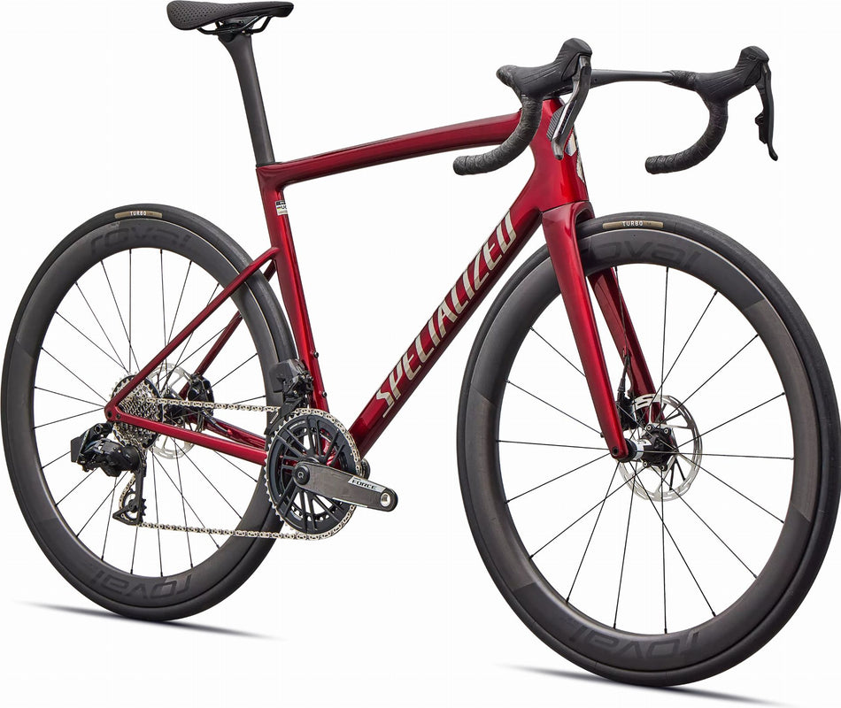 Specialized Tarmac SL8 Pro AXS Rennrad Diamant 28" Gloss Red Sky/Chrome