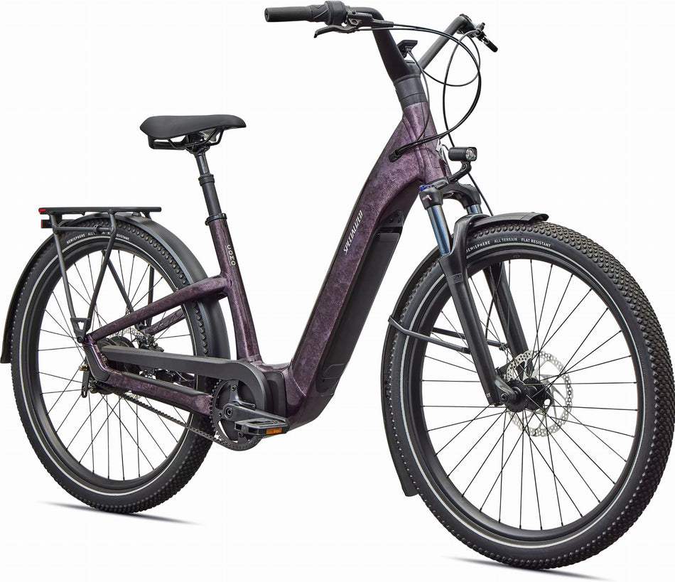 Specialized Como 4.0 IGH NB 710 Wh E-Bike Wave 27,5" Gloss Nebula Metallic Quartz Metallic Dry Impsto/Mauve Metallic/Satin Silver Reflective