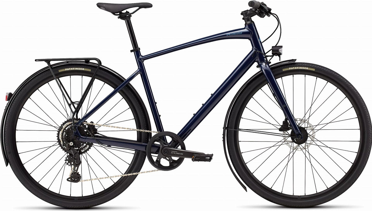 specialized trekkingräder Specialized Sirrus X 2.0 EQ Trekkingrad Diamant 28" Gloss Deep Marine/ – Biketech24