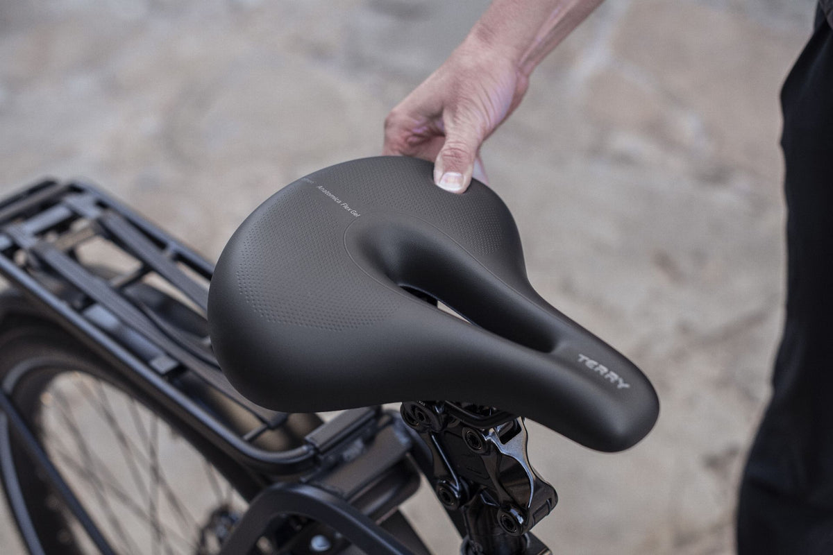 fahrradsattel flexibel Terry Anatomica Flex Gel Sattel black one size – Biketech24