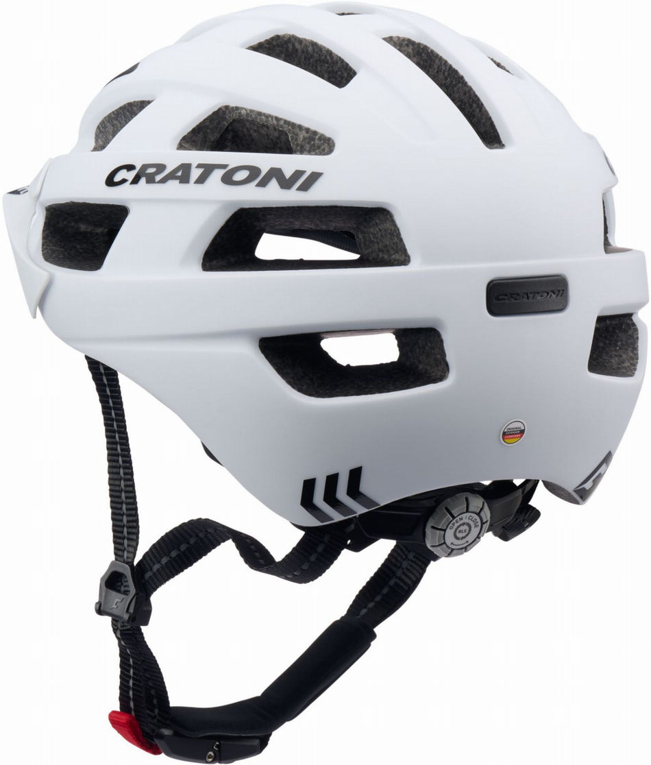 Cratoni Velo-X Helm white matt