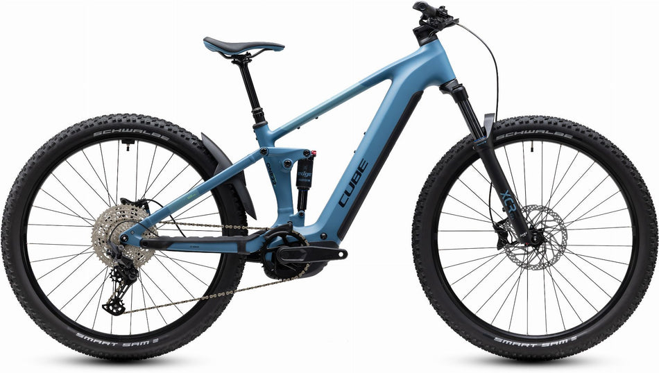 Cube Stereo Hybrid ONE22 Pro 800 Wh E-Bike Fully bluesapphire´n´blue inkl. ACID Frontlicht PRO-E 200