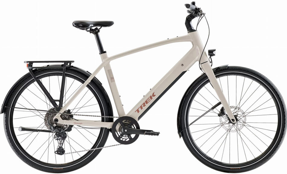 Trek Inbound+ 2 R10 600 Wh E-Bike Diamant 28" buff beige