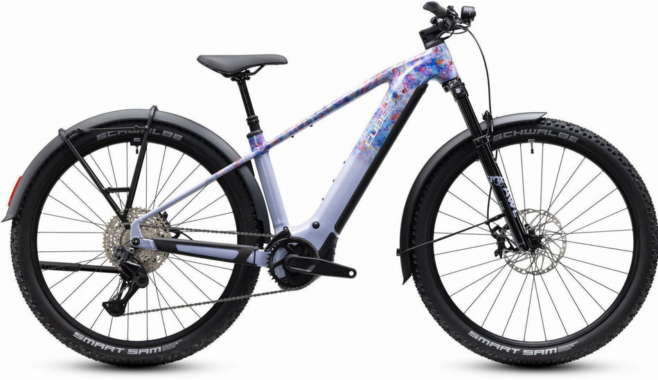 Cube Reaction Hybrid SLX 800 Wh FE E-Bike Hardtail Diamant artline inkl. ACID Faltschloss RIGID 90 + ACID Seitentaschen Pure CILink