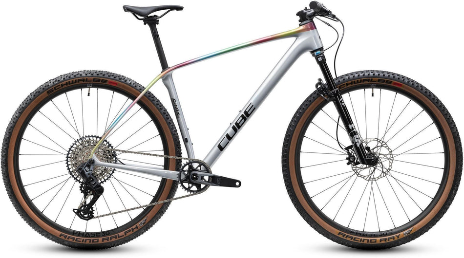 Cube Reaction C:68X SLX MTB Hardtail Diamant 29" silvergrey´n´softflow