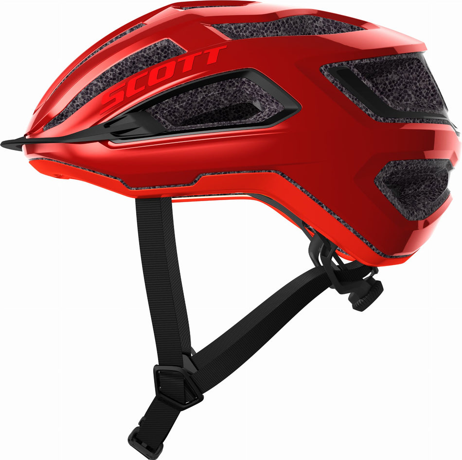 Scott Arx Rennrad-Helm striker red