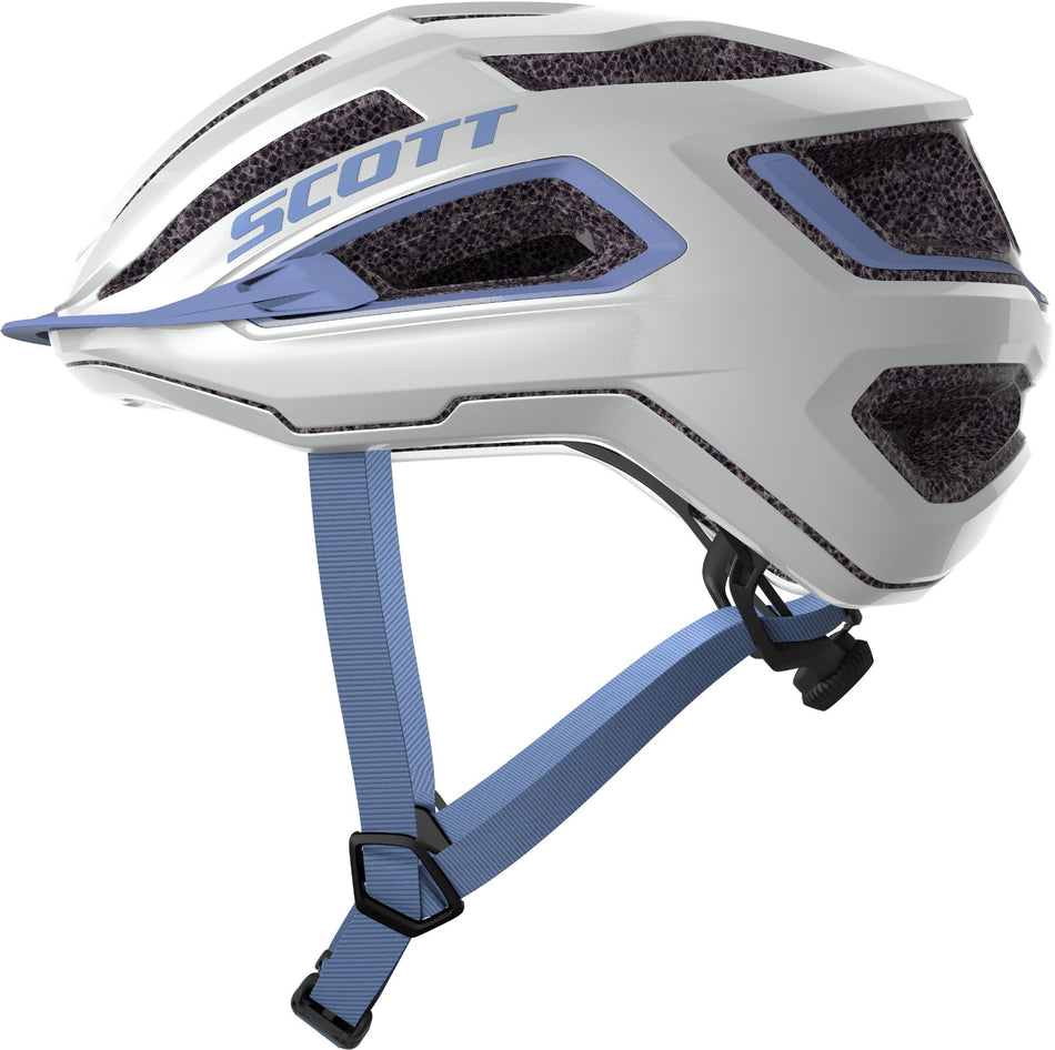 Scott Arx Rennrad-Helm white/dream blue