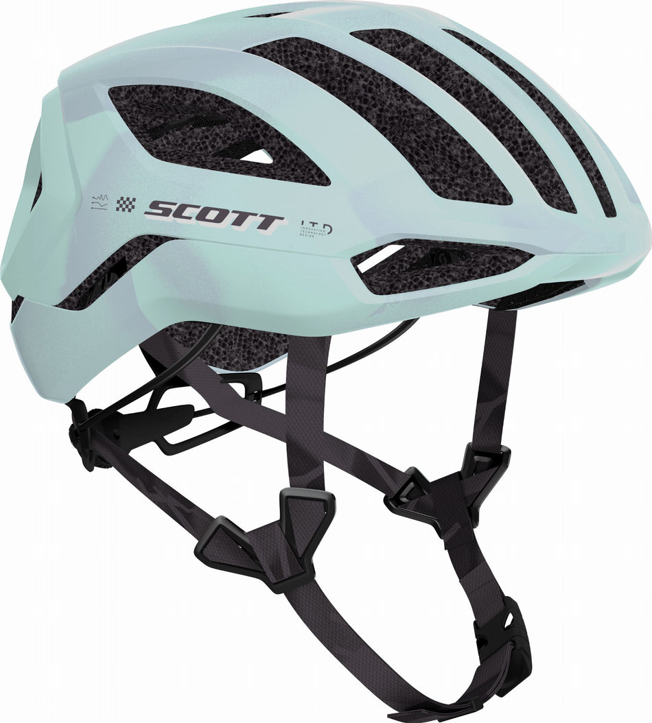 Scott Centric Plus Mips Rennrad-Helm prism aqua green