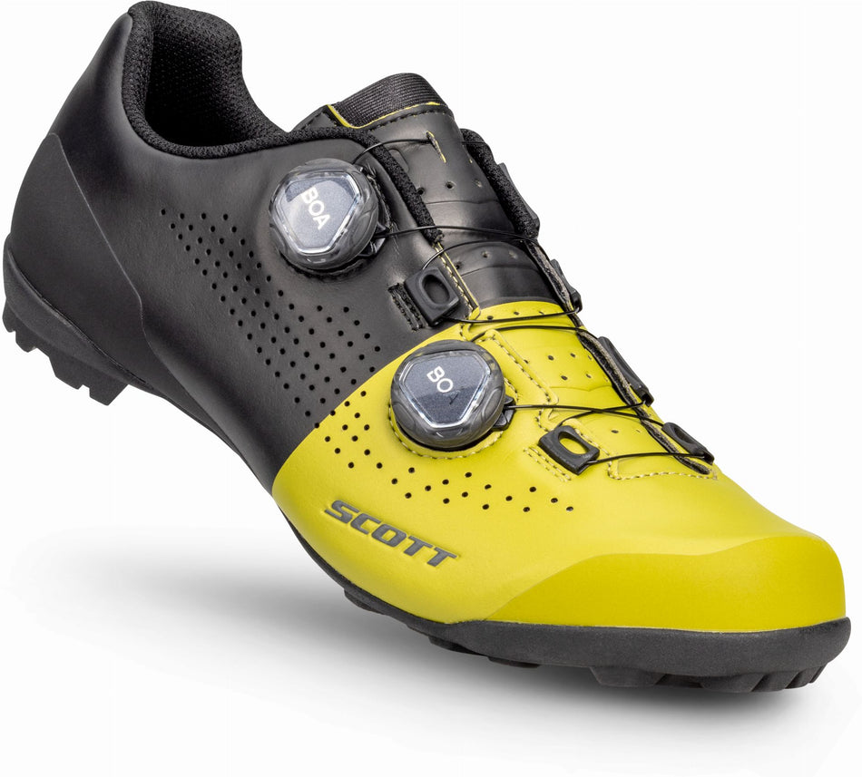 Scott Tuned Gravel-Schuhe matt black/savanna green