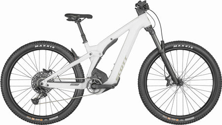 scott e bike mountainbike herren Scott Contessa Strike eRIDE 910 EVO 625 Wh E-Bike Fully 29" White – Biketech24