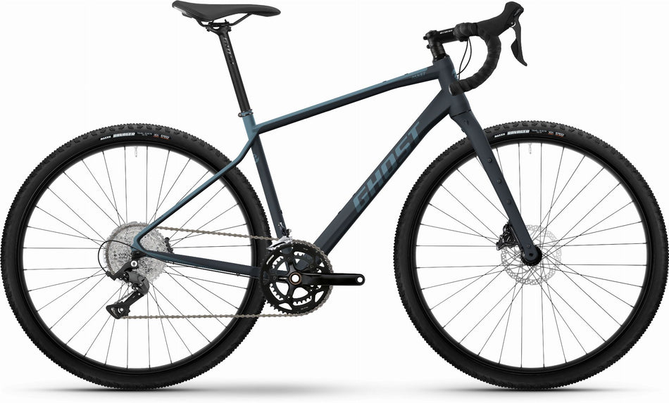 Ghost Asket Gravelbike Diamant 28" dark grey/shark blue matt