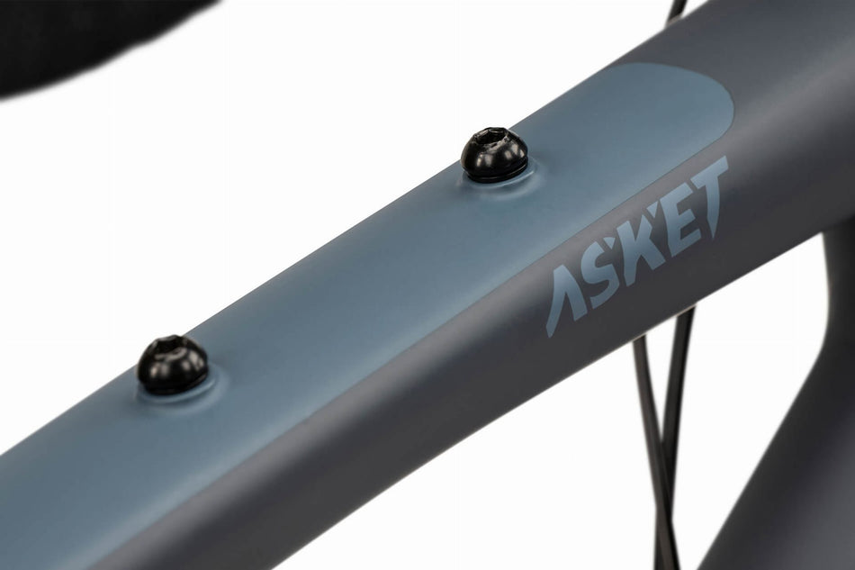 Ghost Asket Gravelbike Diamant 28" dark grey/shark blue matt