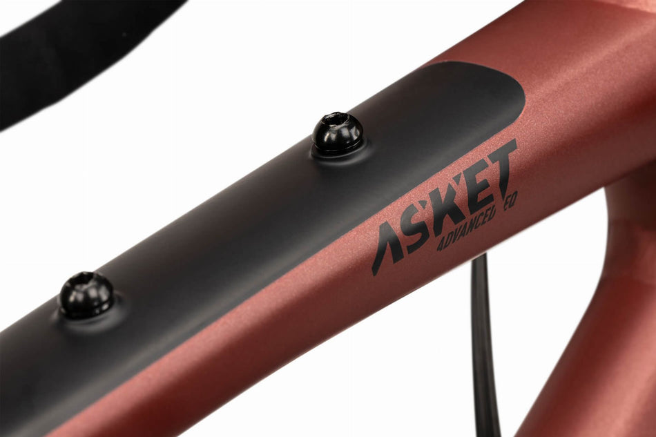 Ghost Asket Advanced EQ Gravelbike Diamant 28" met. rusted dark red/black matt