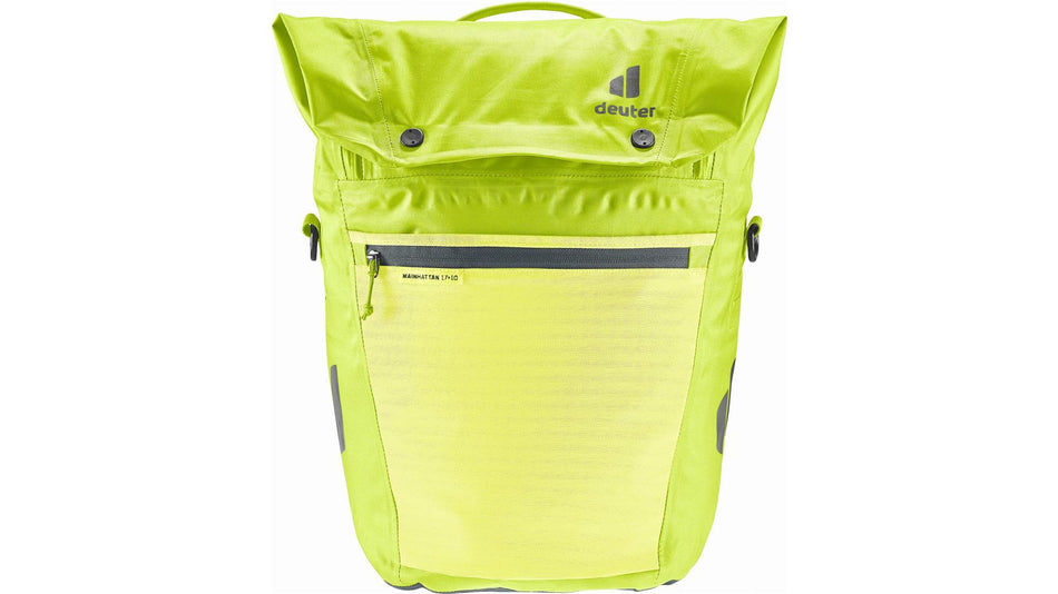Deuter Mainhattan Gepäckträgertasche citrus-graphite 17 + 10 L