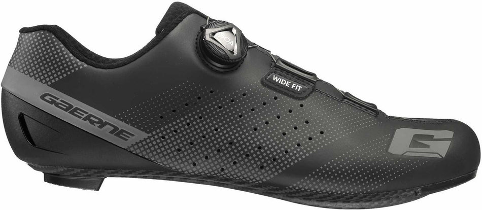 Gaerne Carbon G.Tornado WIDE BOA Rennradschuhe matt black
