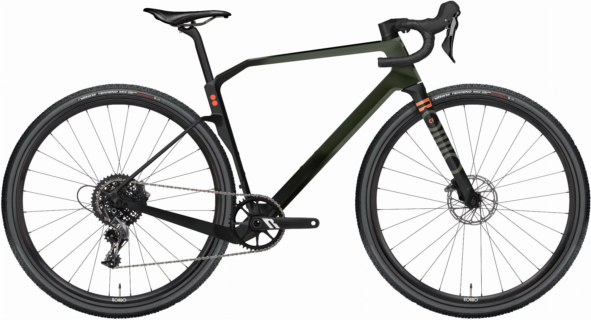 Rondo MYLC CF2 Gravel Plus Diamant 28" green/black - XL
