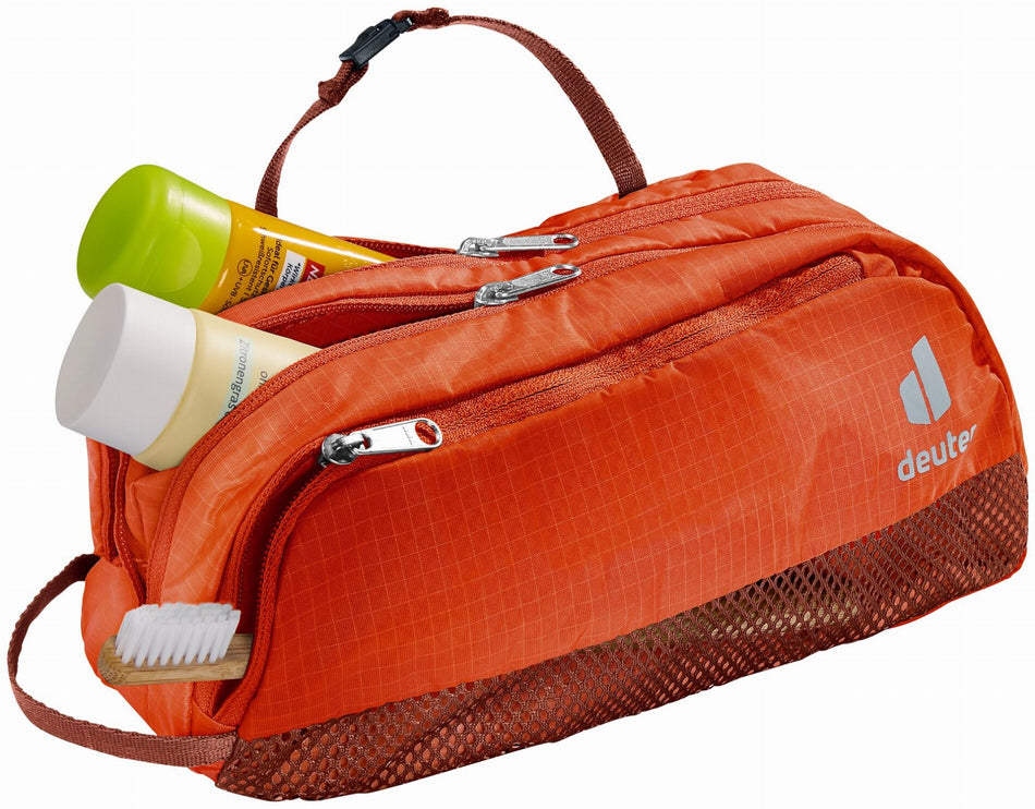 Deuter Wash Bag Tour III Kulturbeutel papaya-redwood 2 L