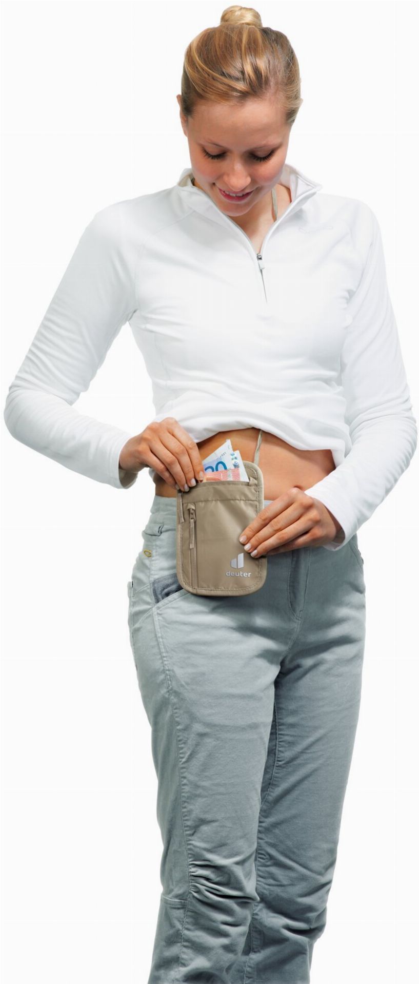 Deuter Security Wallet I Reise-Brustbeutel sand