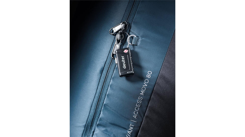 Deuter TSA Cable Lock Kabelbügelschloss black