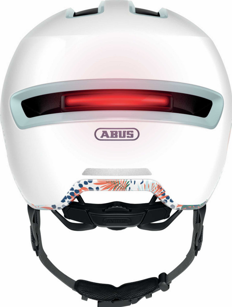 Abus Hud-Y Helm flower white