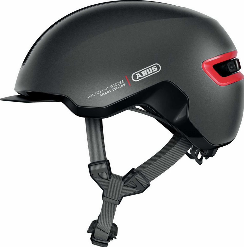 B-Ware - Abus Hud-Y Helm titan (Gebrauchtware)