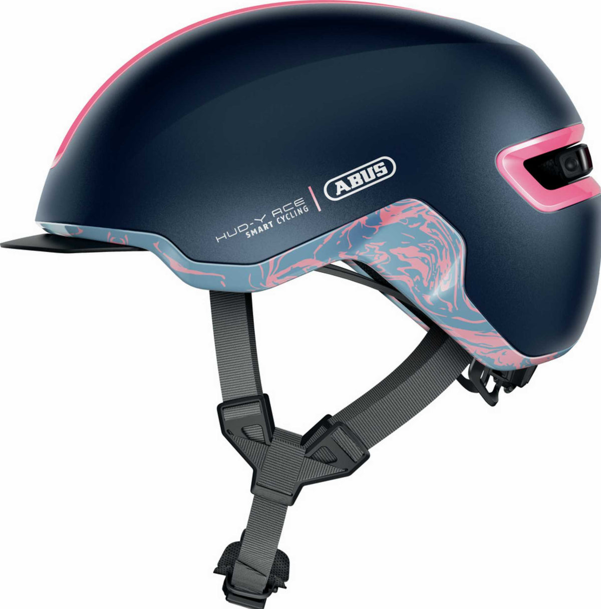 Abus Hud-Y Helm midnight blue - M (54-58 cm)