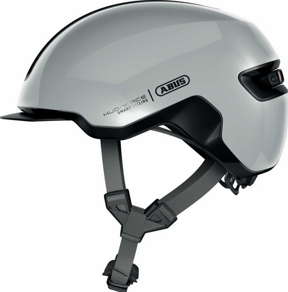 B-Ware - Abus Hud-Y Helm race grey (Gebrauchtware)