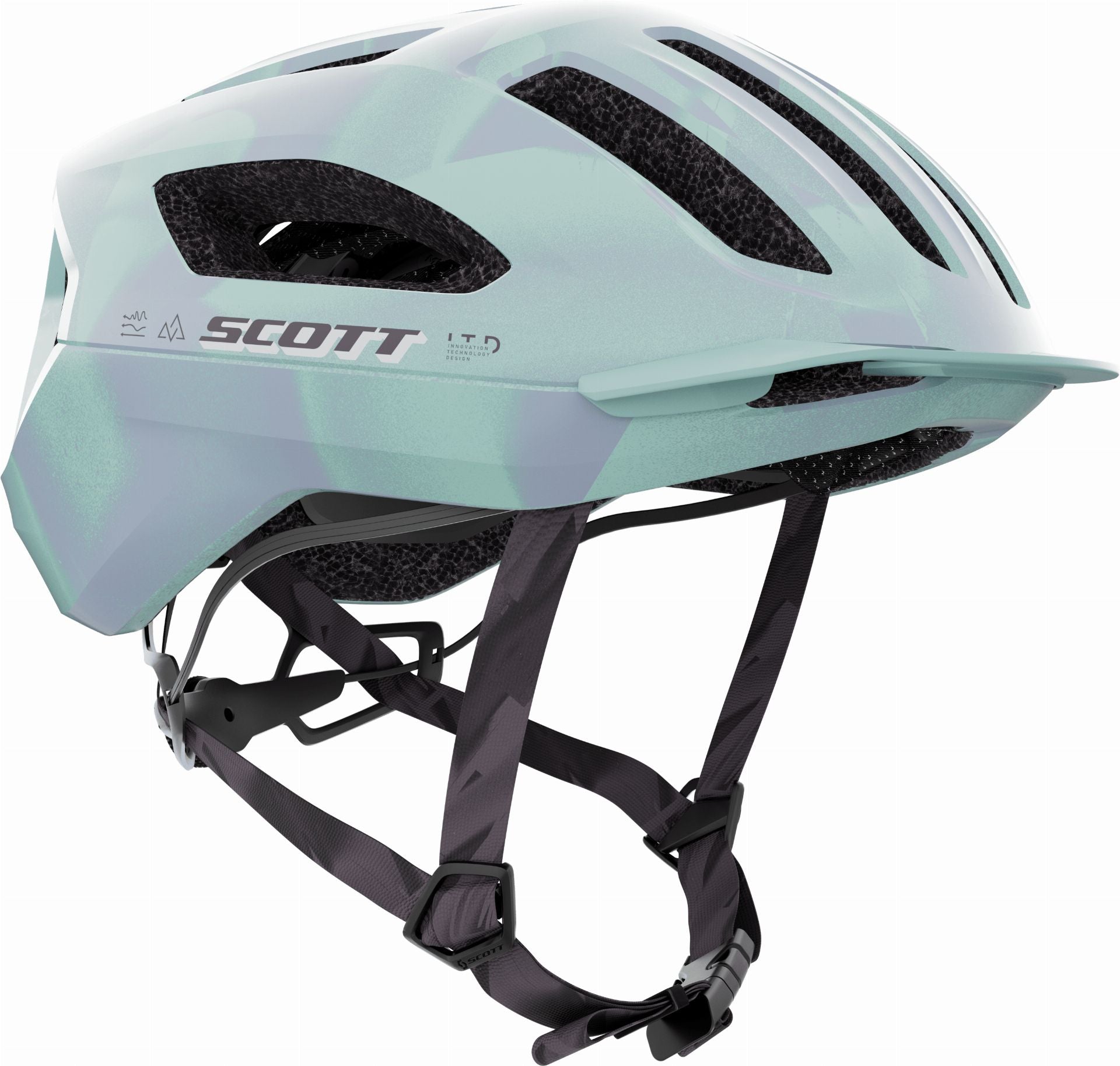 Scott Sierra Mips Rennrad-Helm prism aqua green – Biketech24