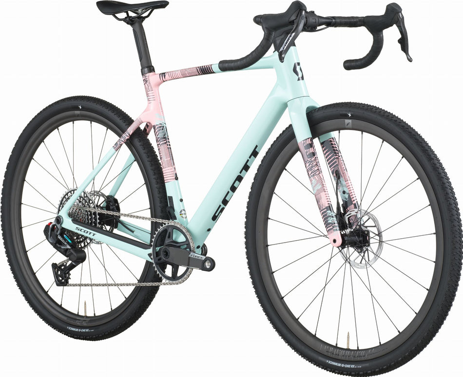Scott Addict Gravelbike 10 Diamant 28" gelato blue/gelato pink