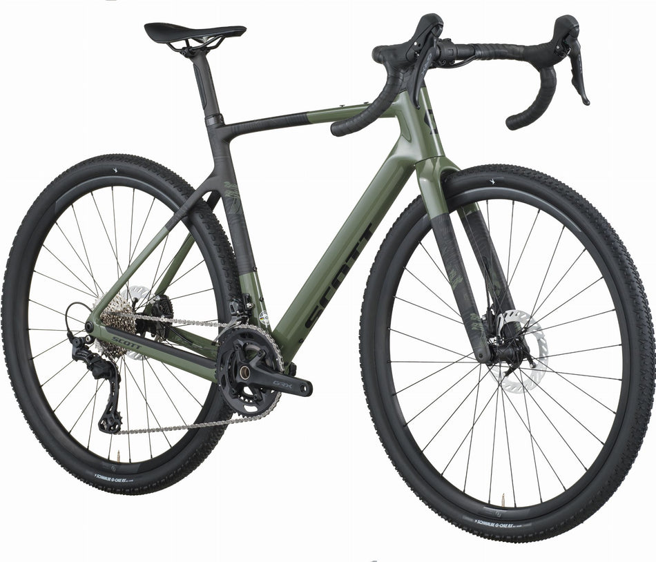 Scott Addict Gravelbike 40 Diamant 28" wenge green