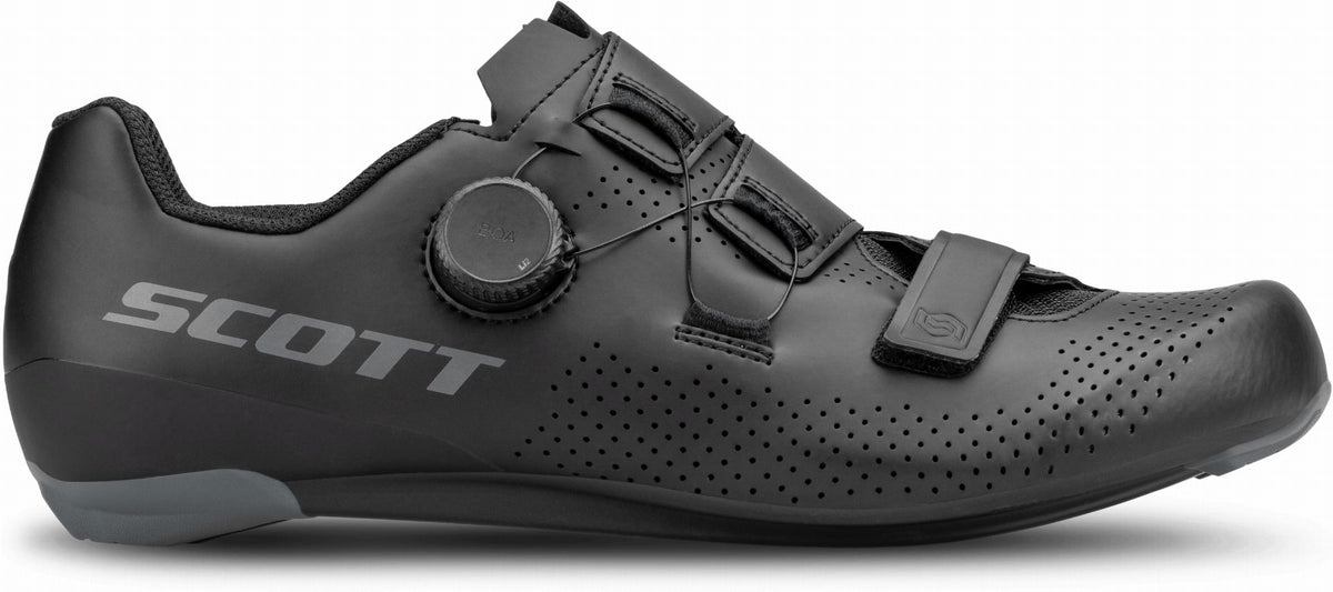 the cycling road boa fahrradschuh Scott Road Team Boa Rennradschuhe matt black/dark grey – Biketech24