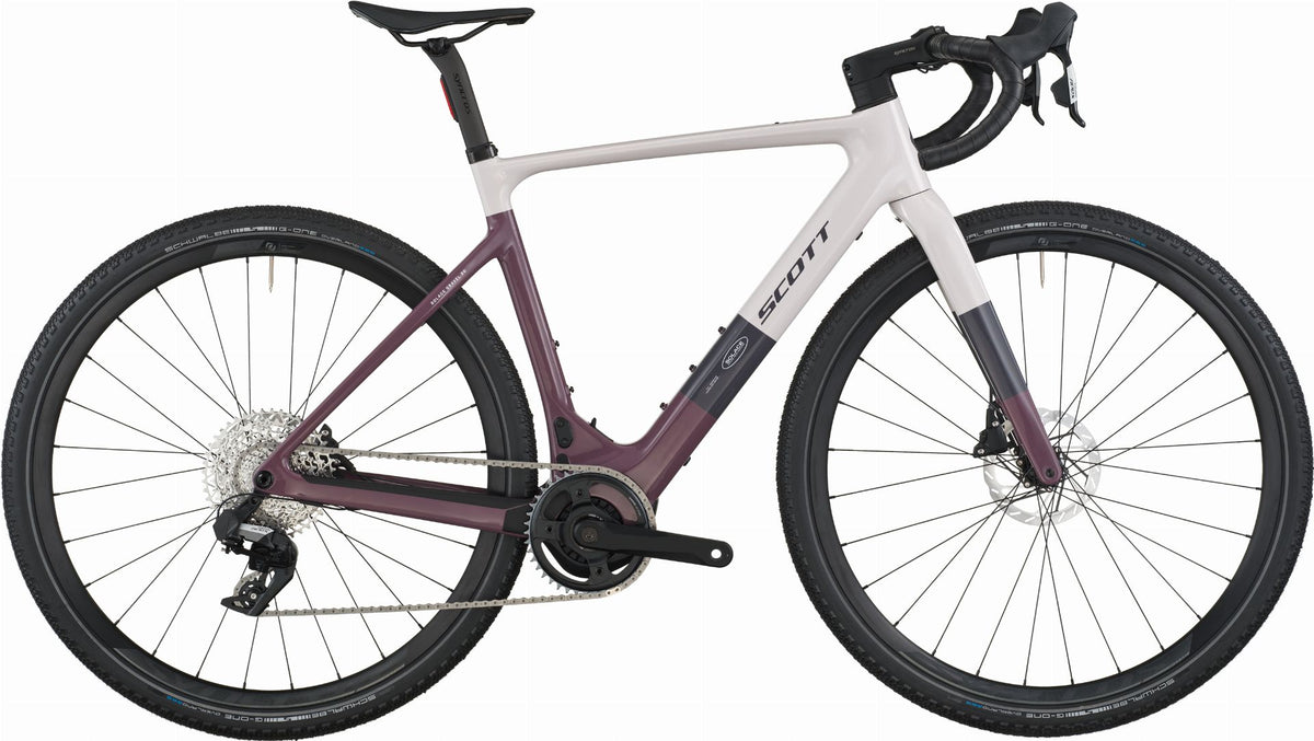 trekkingrad pink Scott Solace Gravel 30 360 Wh E-Gravel Rad Diamant 28" mineral pink/fl – Biketech24