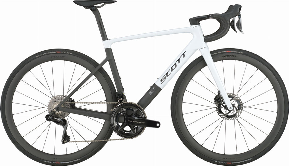 Scott Addict RC Pro Rennrad Diamant 28" cumulus white/carbon black