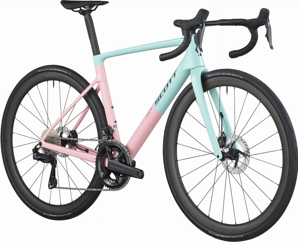 Scott Addict RC 10 Rennrad Diamant 28" gelato blue/gelato pink