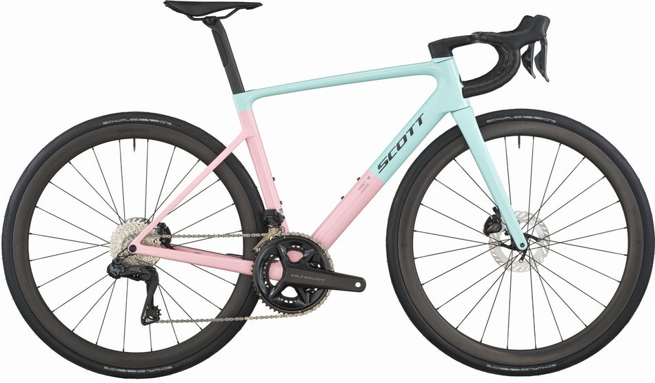 Scott Addict RC 10 Rennrad Diamant 28" gelato blue/gelato pink