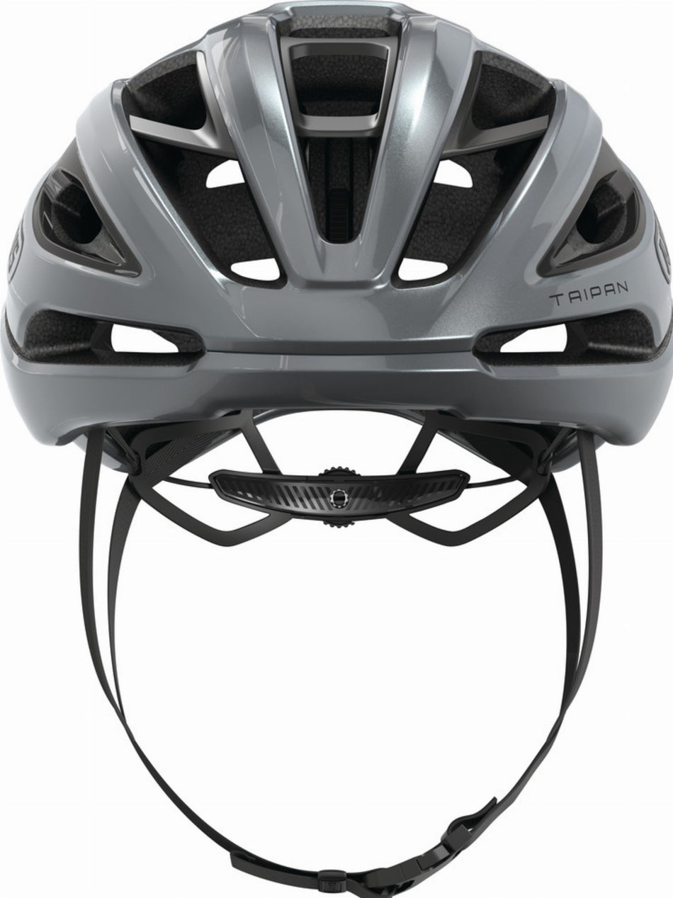 Abus Taipan Rennrad-Helm graphite silver