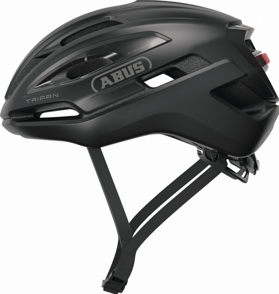 Abus Taipan LED Rennrad-Helm velvet black
