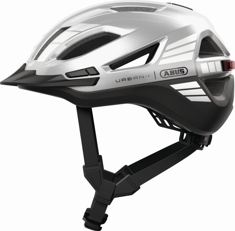 Abus Urban-I 4.0 Ace Helm signal silver
