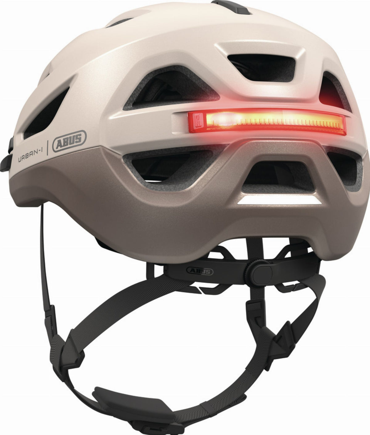 abus fahrradhelm verschluss Abus Urban-I 4.0 Ace Helm champagne gold – Biketech24