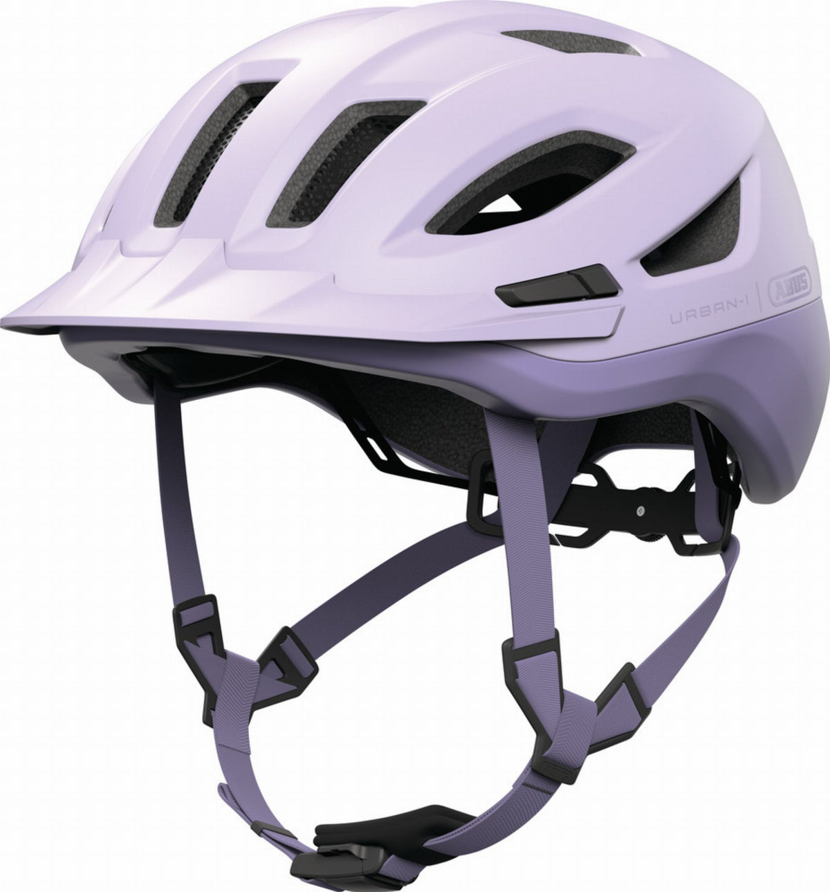 fahrradhelm abus damen mit licht Abus Urban-I 4.0 Ace Helm light lavender – Biketech24