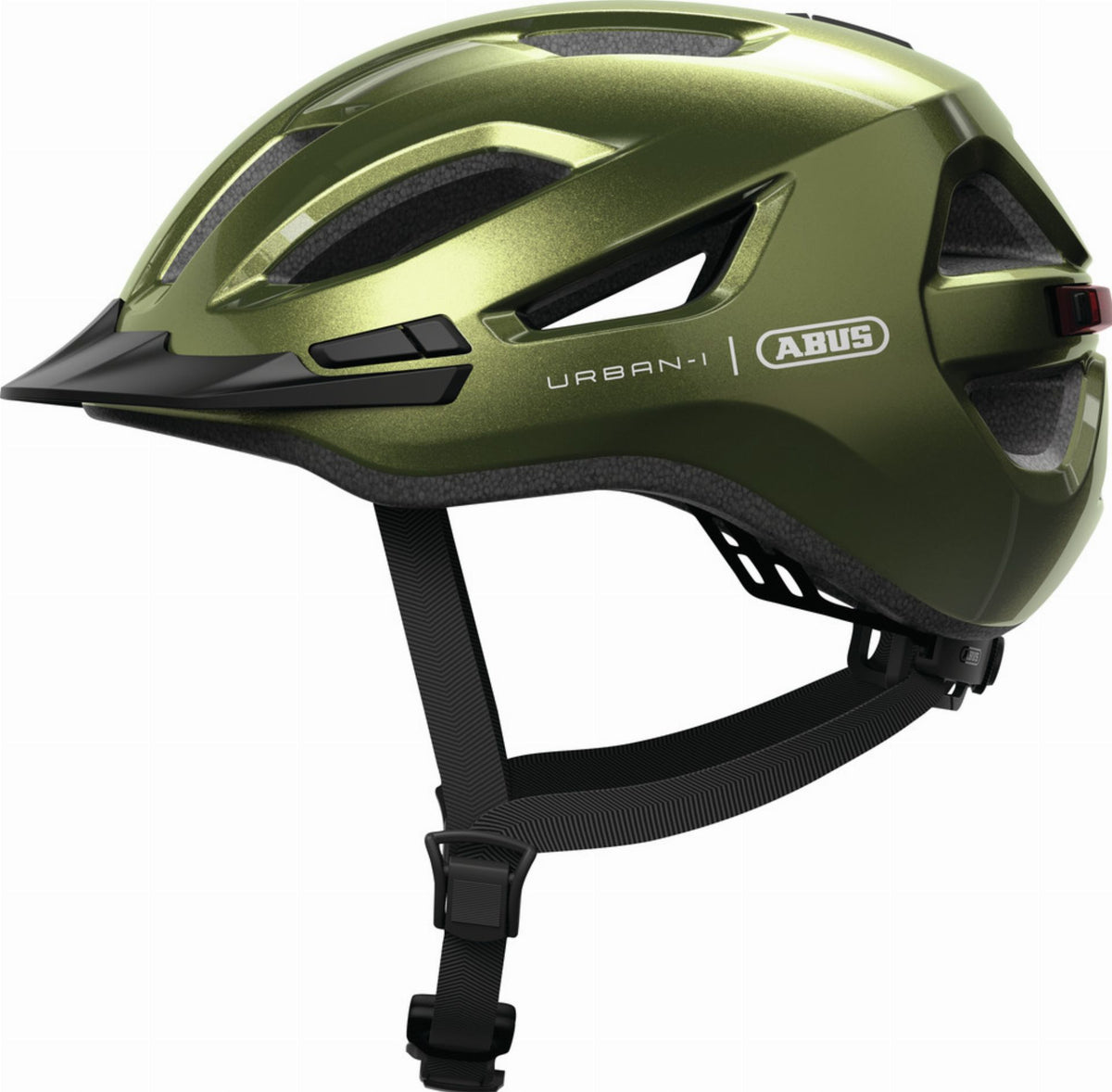 Abus Urban-I 4.0 Helm pepper green – Biketech24