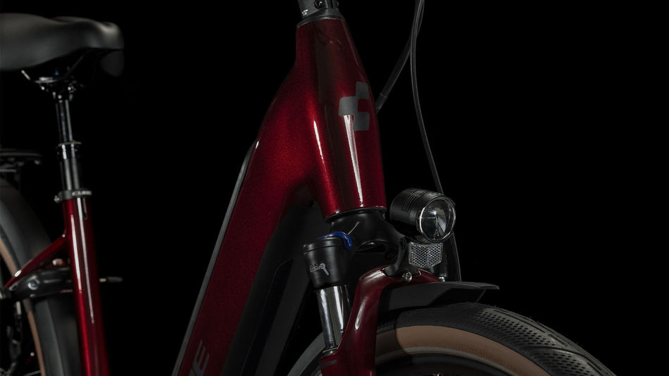 Cube Supreme RT Hybrid Pro 625 Wh E-Bike Easy Entry 28" red´n´black