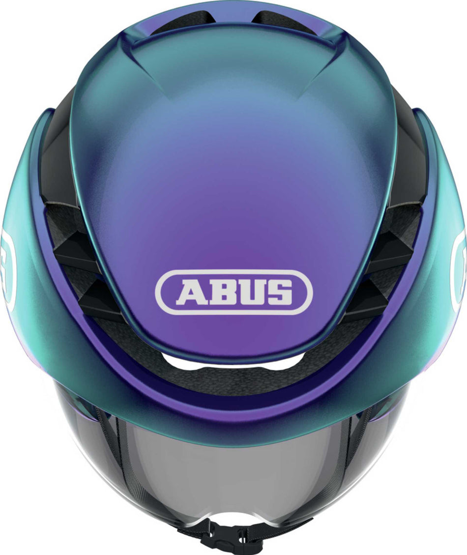 Abus GameChanger TRI Rennrad-Helm flip flop purple