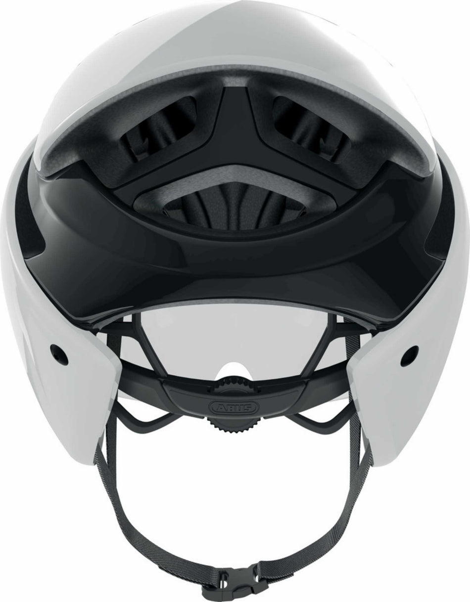 Abus GameChanger TRI Rennrad-Helm shiny white