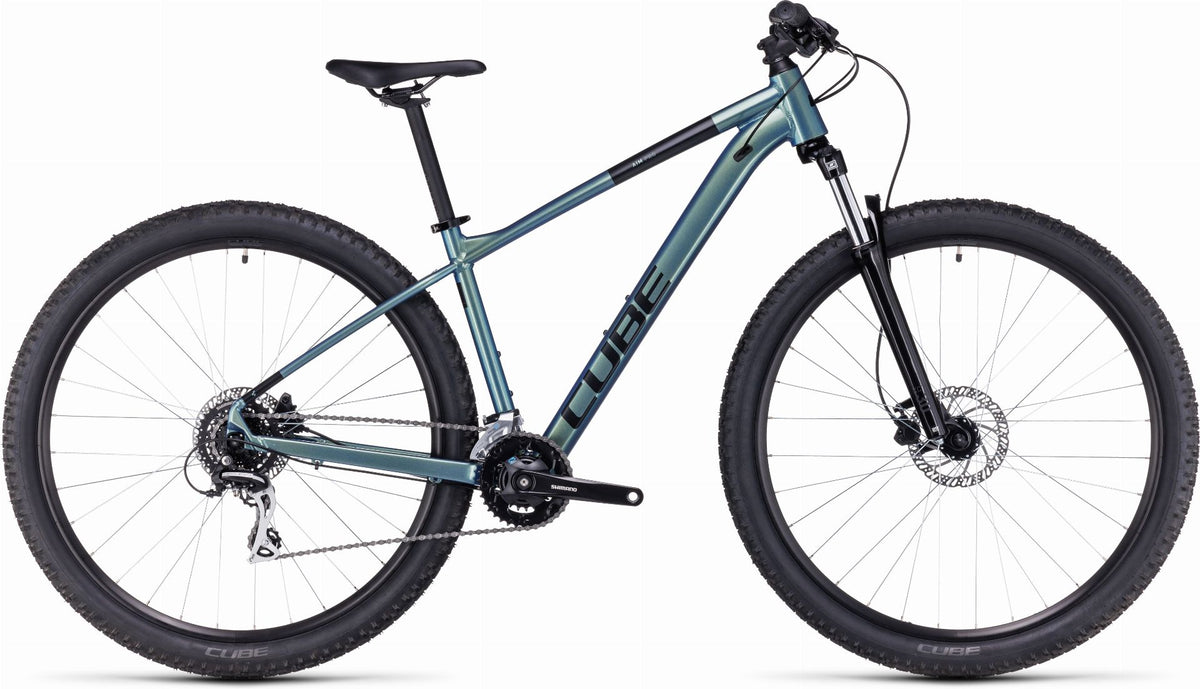 Cube Aim Pro MTB-Hardtail Diamant shiftverde ́n ́black - 20"/L