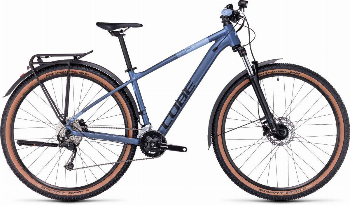 Cube Access WS Pro Allroad MTB-Hardtail Diamant flareblue ́n ́black - 20"/L