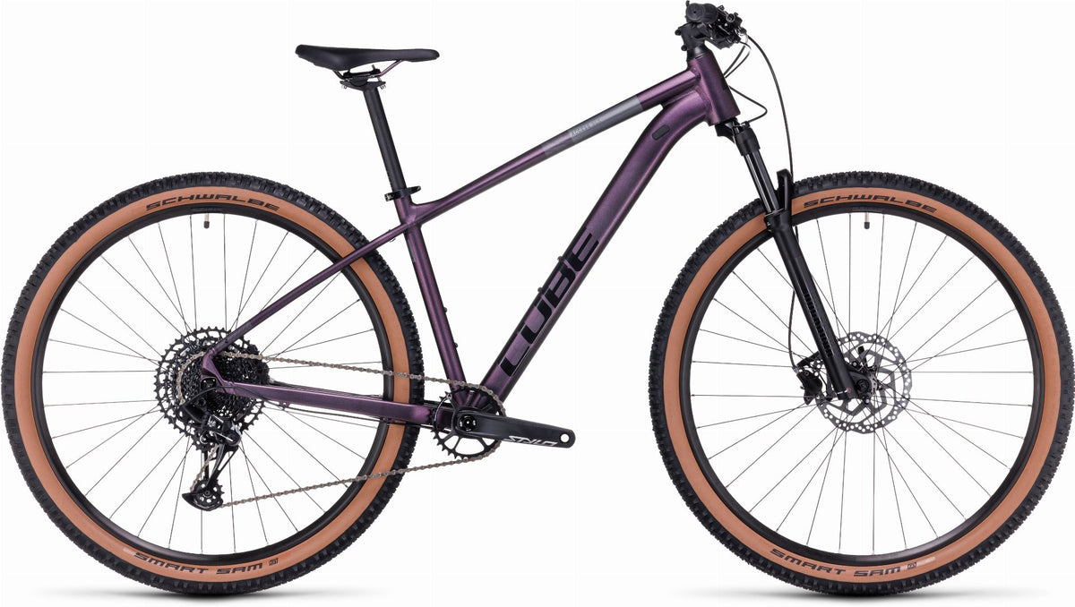 Cube Access WS SLX MTB-Hardtail Diamant shiftpurple ́n ́black - 18"/M