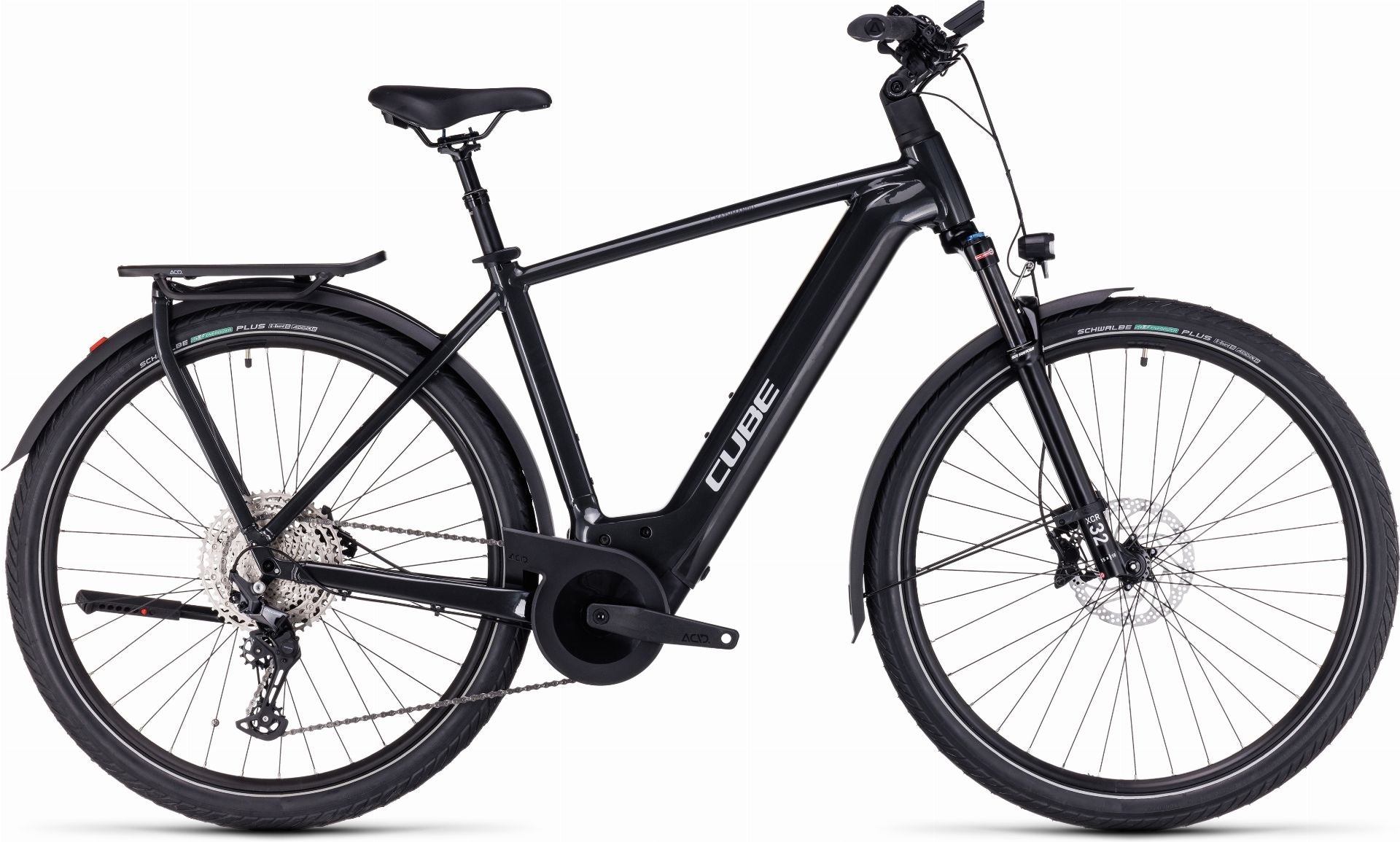 Cube Kathmandu Hybrid EXC 750 Wh E-Bike Diamant 28" grey ́n ́silver - 50 cm/S