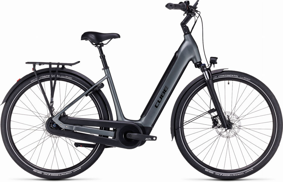 Cube Supreme Hybrid Pro 625 Wh E-Bike Easy Entry flashgrey´n´black