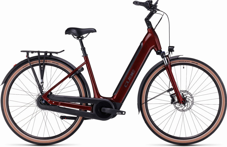 Cube Supreme RT Hybrid Pro 625 Wh E-Bike Easy Entry red´n´black